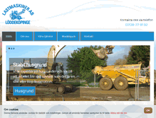 Tablet Screenshot of lastmaskiner.net